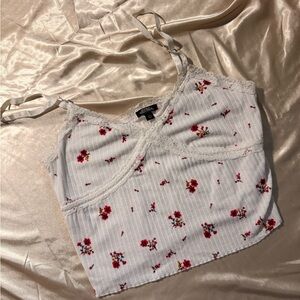 Wild Fable (Target) Floral Lace Trim Cami Top